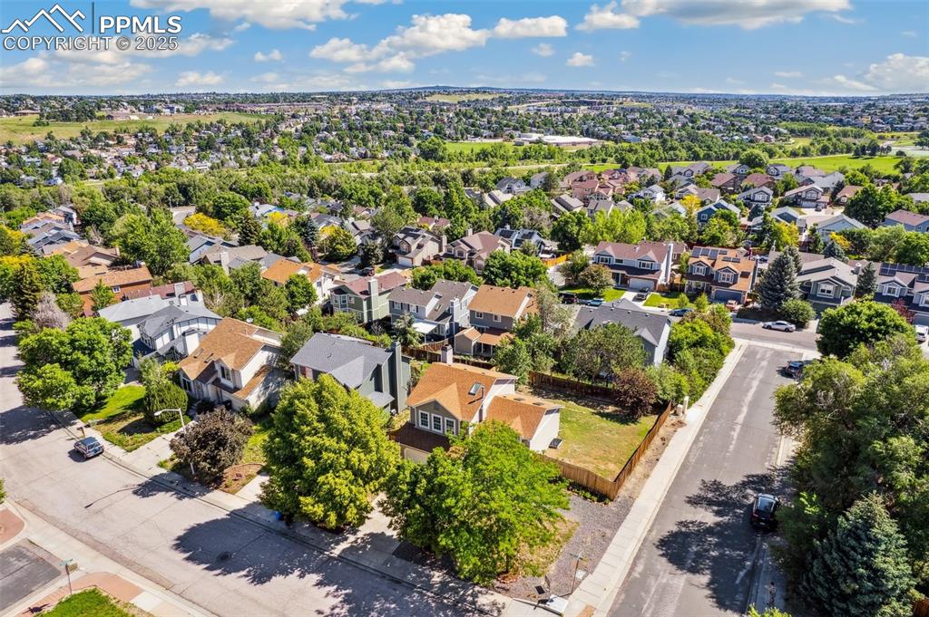 Image 18 of 22: Aerial view of residential area