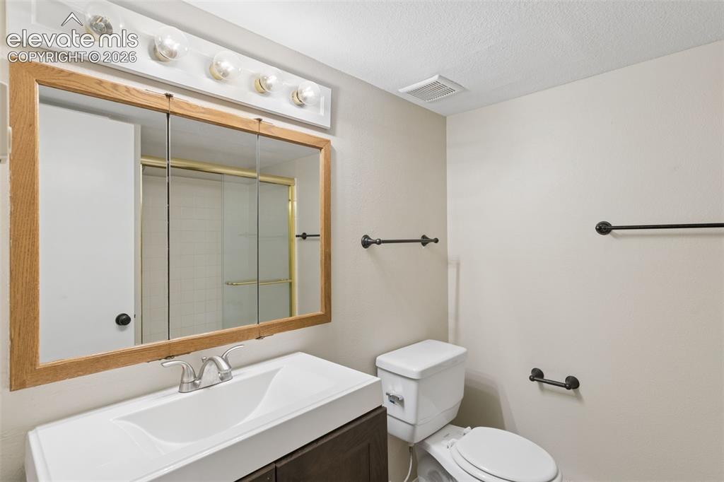Image 27 of 40: 3/4 bath in basement