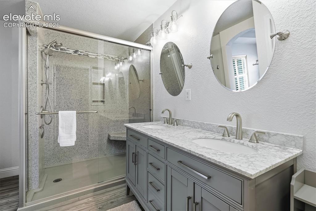 Image 6 of 50: Spa inspired Primary bathroom suite