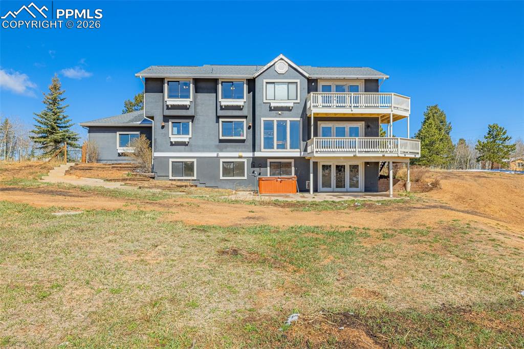 Image 36 of 48: View of back of home