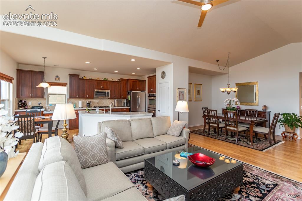 Image 11 of 48: The main rooms flow together nicely - you