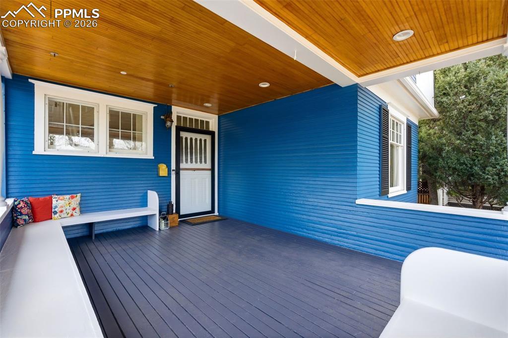 Image 3 of 39: Beautiful Covered Front Porch