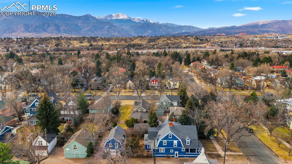 Image 39 of 39: Aerial View of Home
