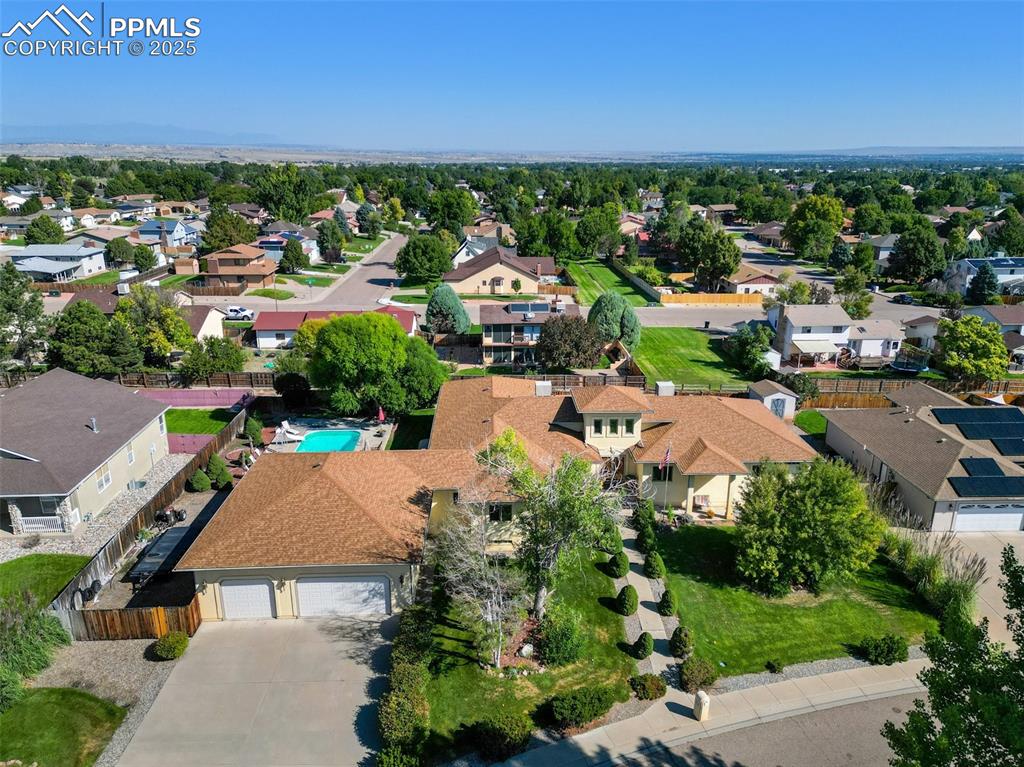 Caption: Aerial View