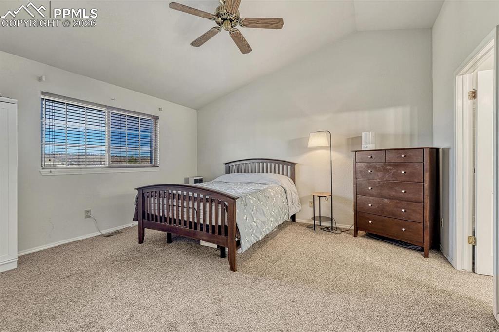 Image 13 of 40: Mountain views from the master!