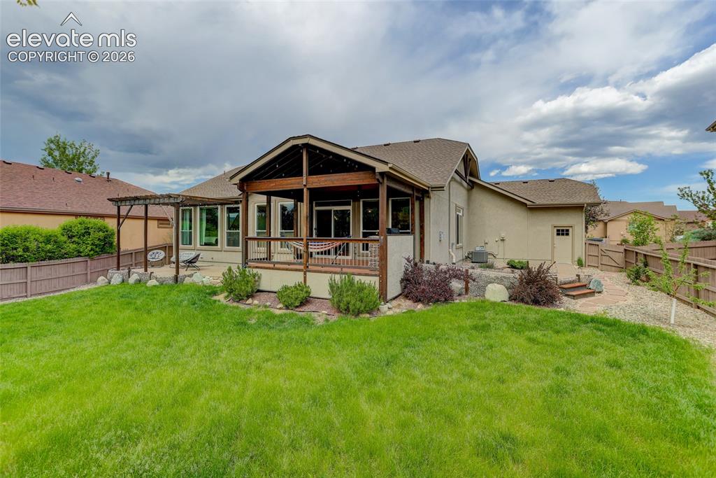 Image 27 of 27: Beautiful outdoor entertainment space