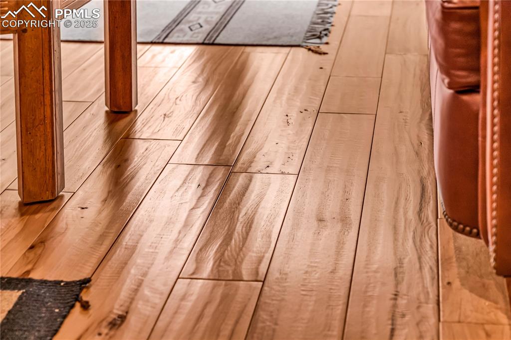 Image 23 of 43: soft scraped hickory wood floors