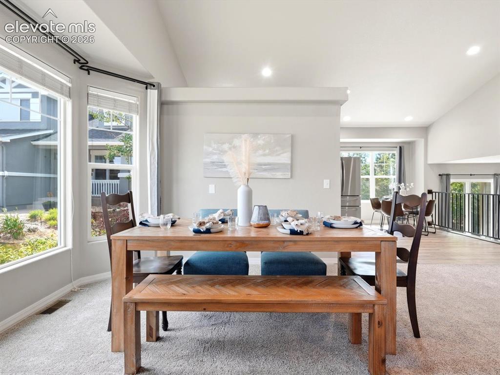 Image 12 of 39: Separate dining area
