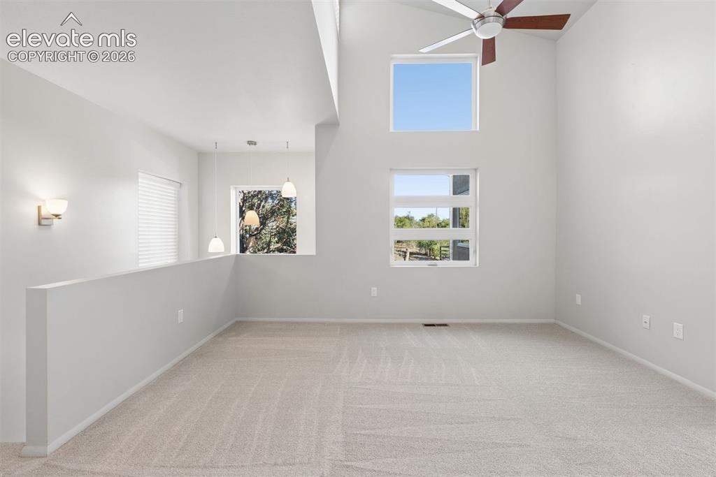 Image 26 of 45: Brand new carpet throughout the upper level 