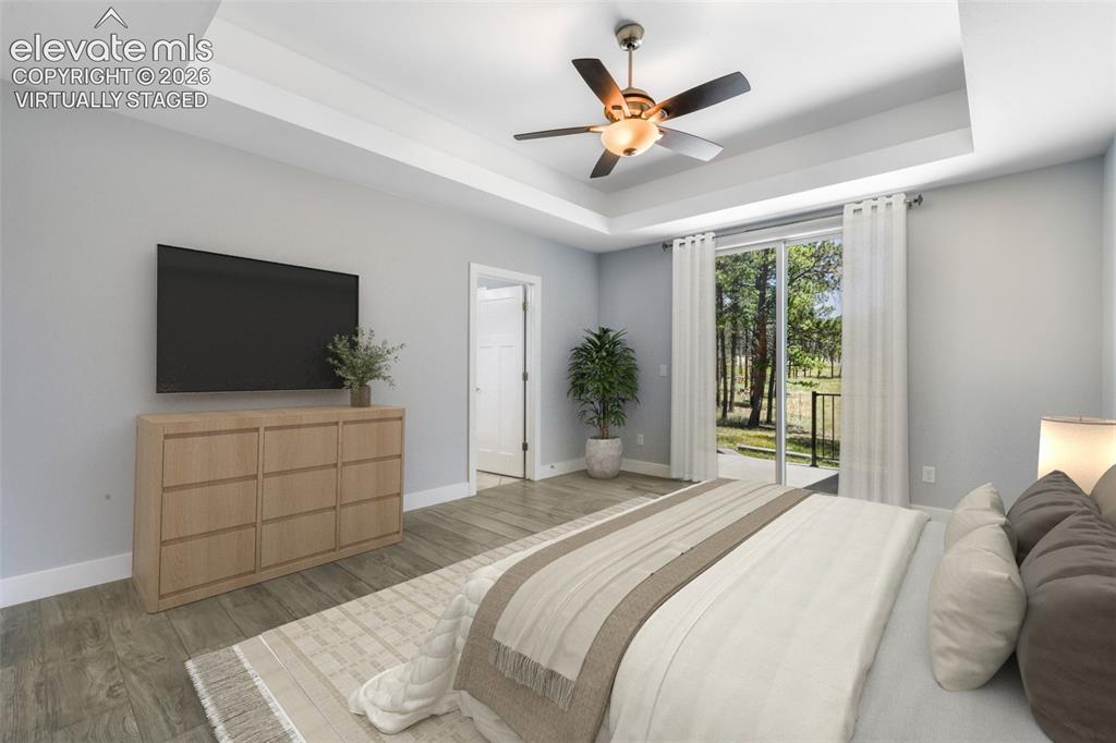 Image 17 of 50: Master Bedroom virtually staged