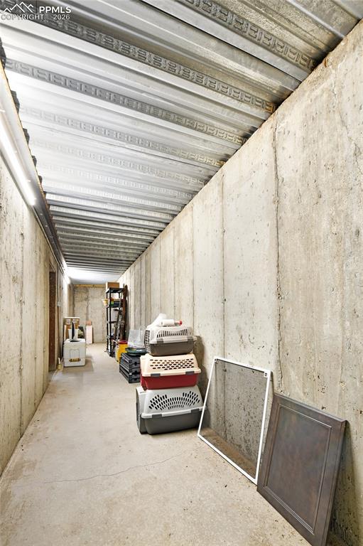Image 35 of 49: Large Mechanical/Storage Area with Whole Home Water Filtration System 