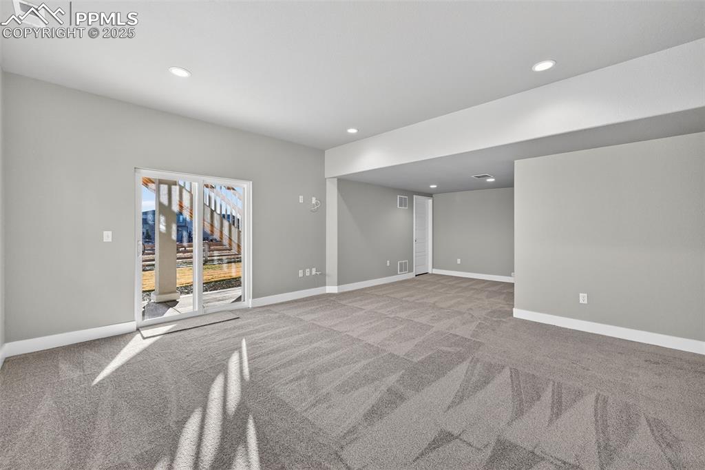 Image 37 of 49: Walkout to back yard!