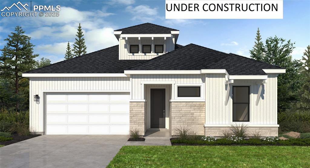 Caption: Front of Structure