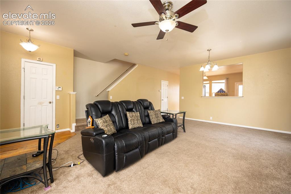 Image 7 of 26: Front coat closet, stairs