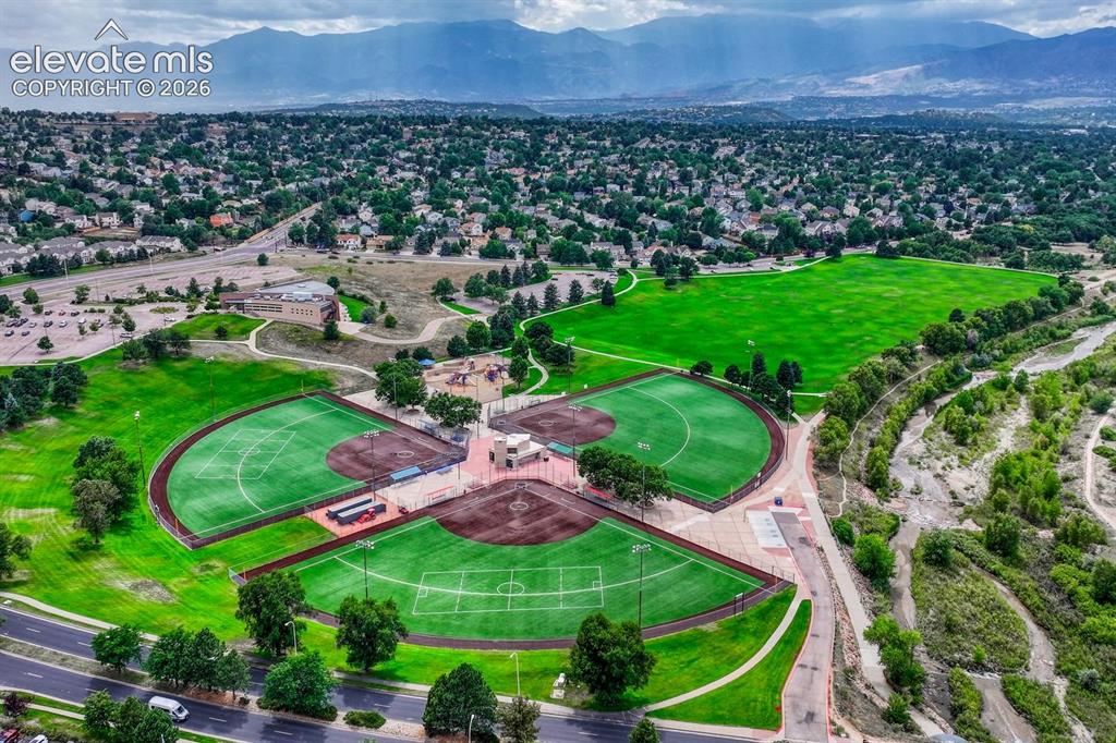 Image 37 of 50: Baseball and disc golf are available at Cottonwood Creek Park