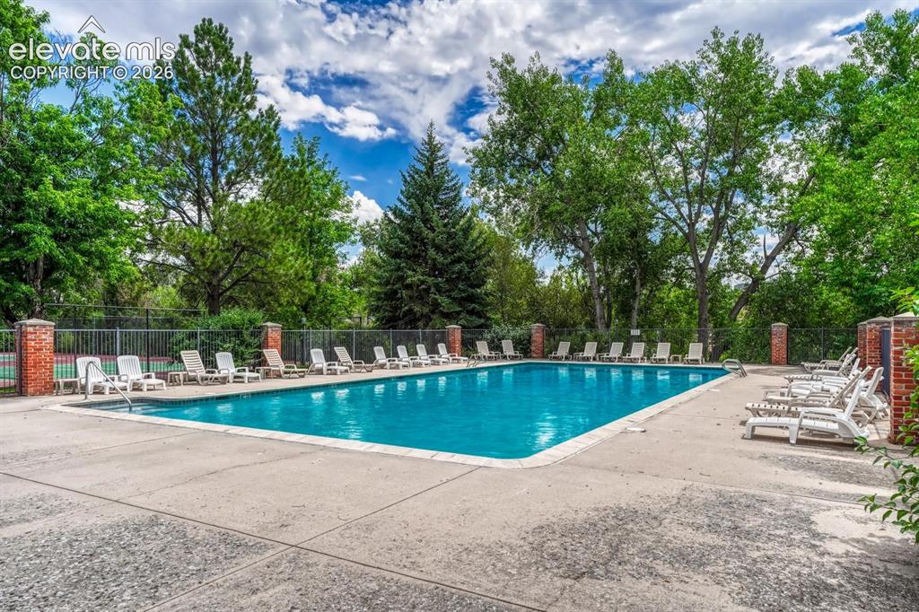 Image 41 of 50: Cool off at the private pool for residents