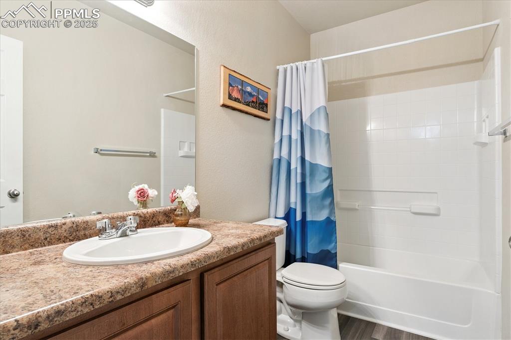 Image 16 of 29: Full bathroom in basement