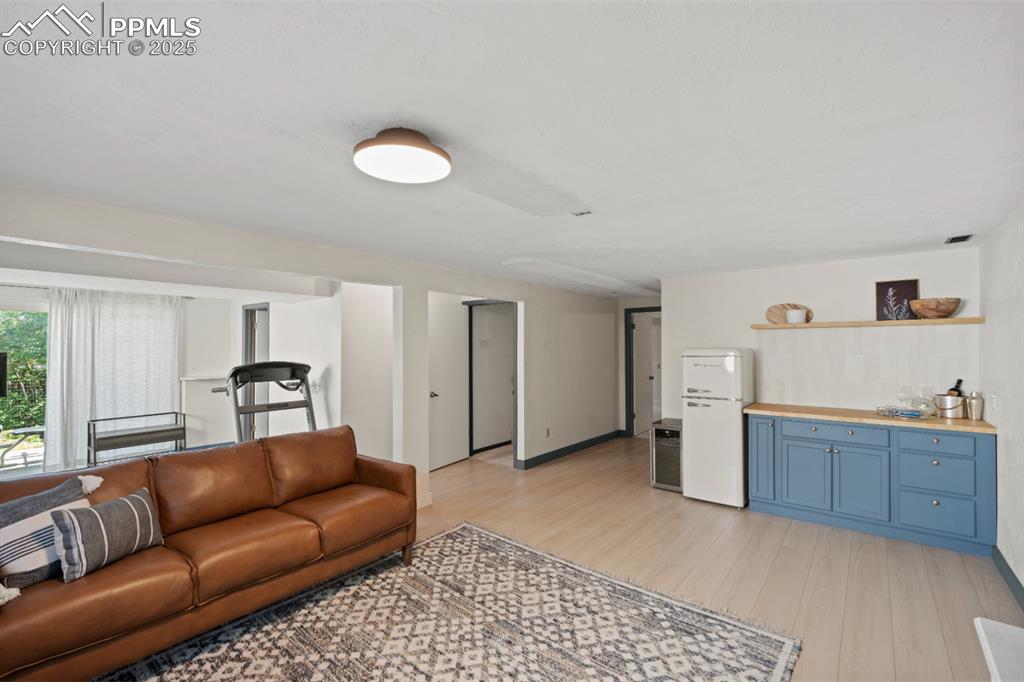 Image 22 of 46: Secondary Living Space in Basement