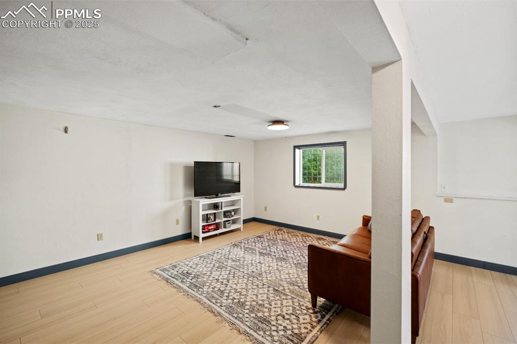 Image 23 of 46: Secondary Living Space in Basement