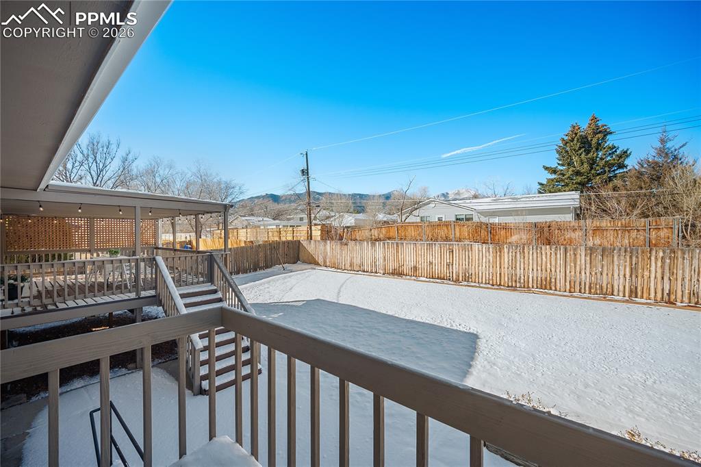 Image 19 of 45: Private deck