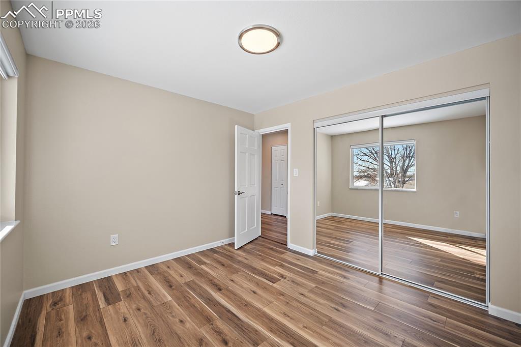 Image 23 of 45: Good size closet. 