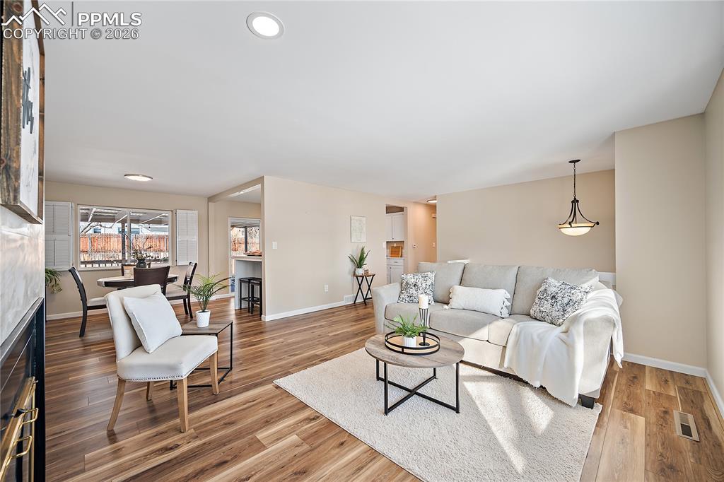 Image 5 of 45: Open concept, easy entertaining. 