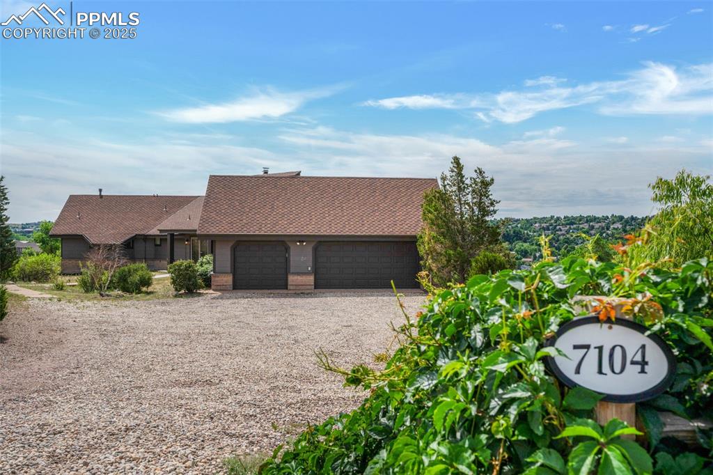 Caption: Front of Structure