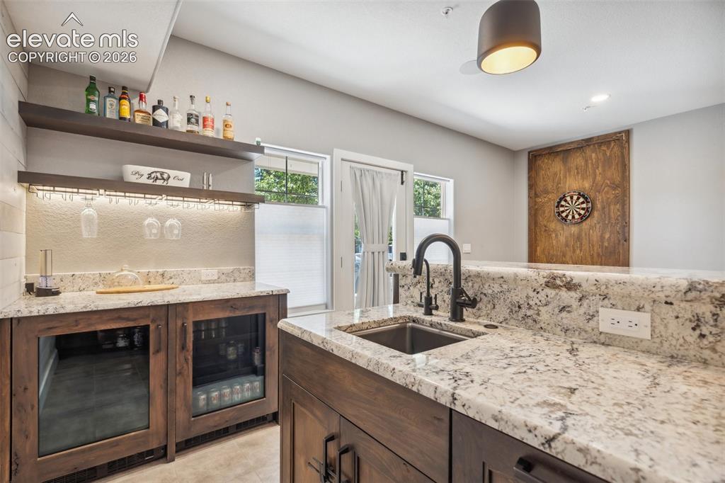 Image 29 of 50: State of the Art Bar in Remodeled Basement