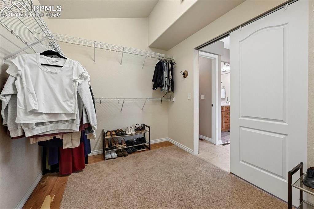 Image 28 of 44: Generous storage and closet space designed for organization