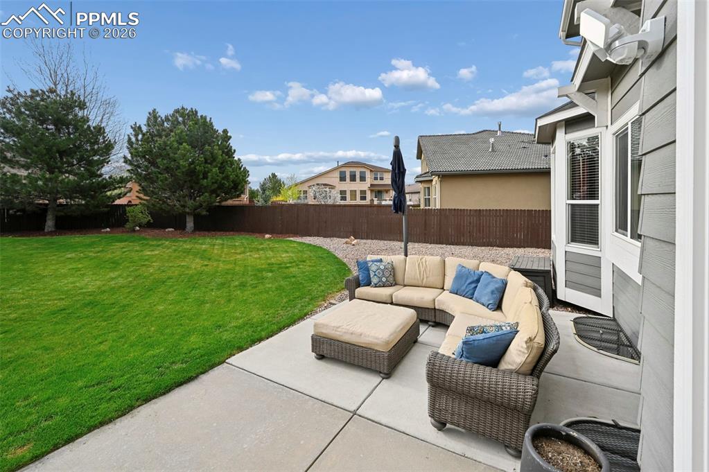 Image 38 of 44: Outdoor living space perfect for relaxing and entertaining