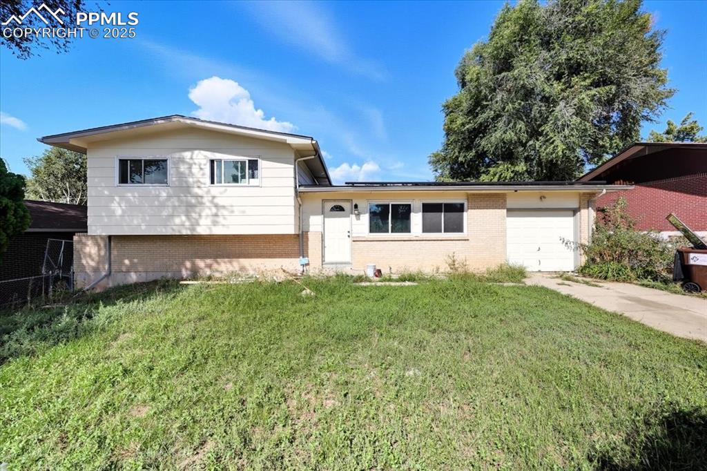 Caption: Front of Structure