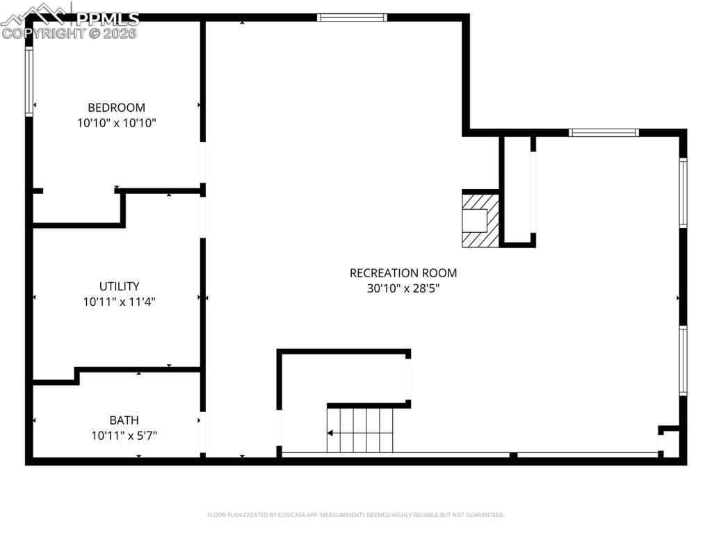 Image 50 of 50: Finished Basement Layout