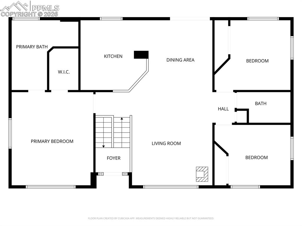 Image 27 of 28: Upper level floor plan