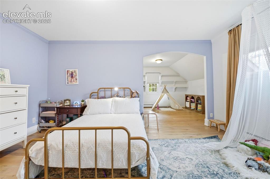 Image 27 of 50: View of additional space off 3rd bedroom that can be used in many different
