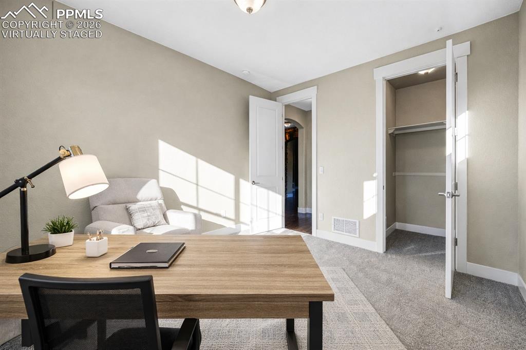 Image 8 of 44: “Virtually Staged” for MLS use Office