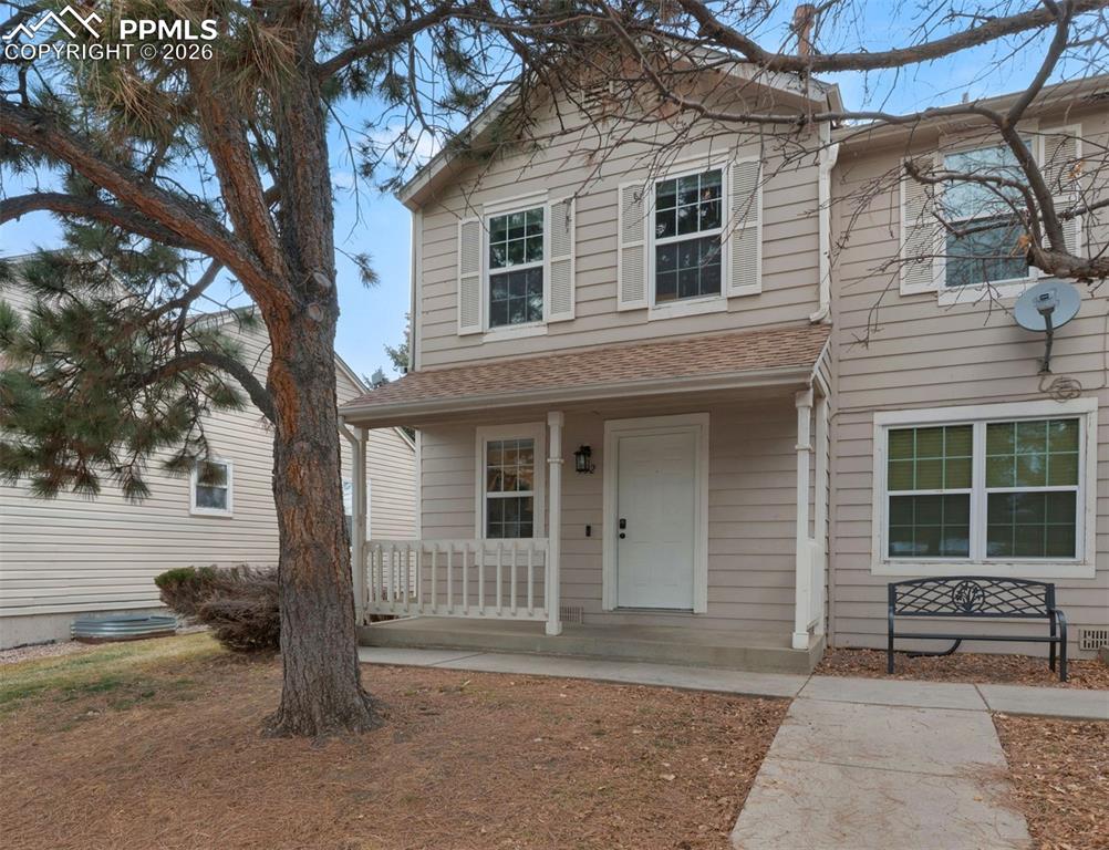 Caption: Enjoy Morning Coffee On Your Covered Front Porch