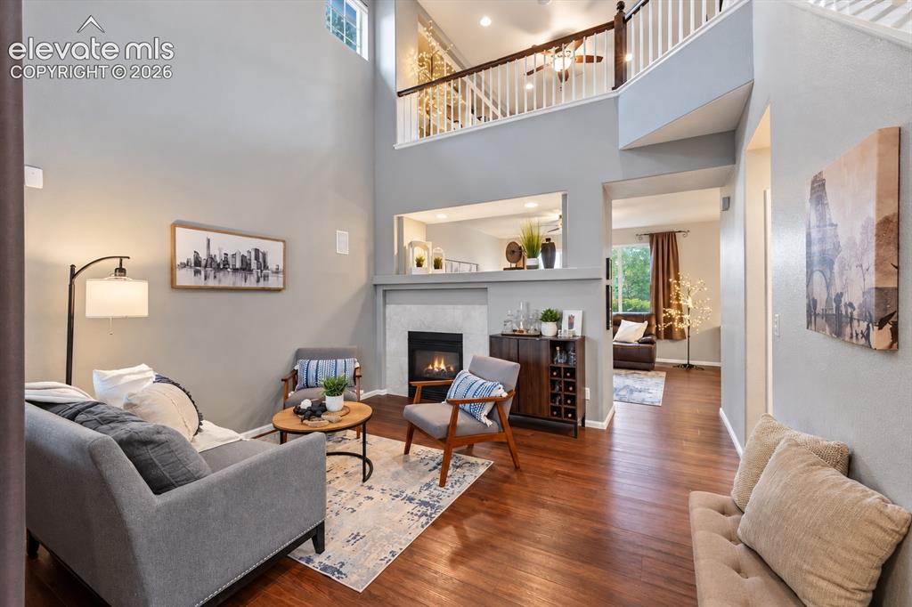 Image 2 of 50: Soaring ceilings and an open design create a bright, welcoming heart of the