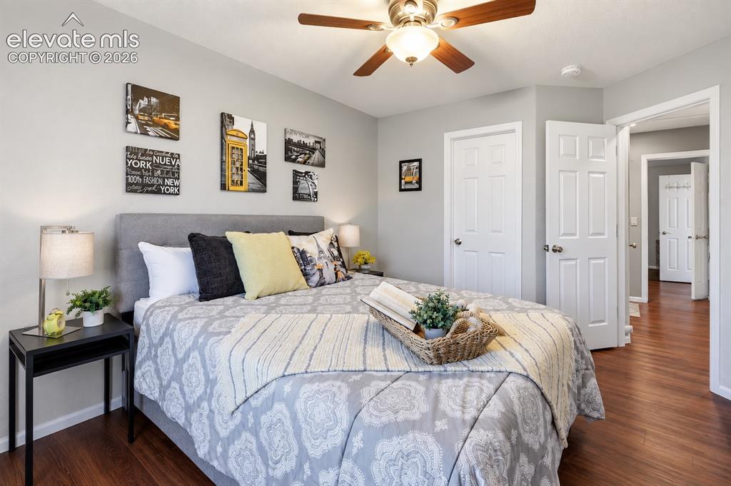 Image 42 of 50: Comfortable proportions and natural light make the fourth bedroom flexible 