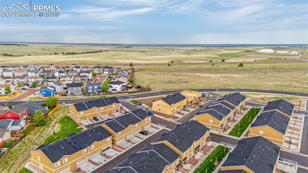 Image 33 of 34: Aerial view of residential area