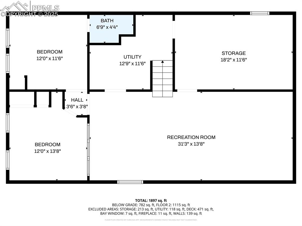 Image 24 of 24: Basement Floor Plan