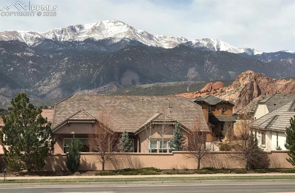Image 2 of 41: Beautiful Pikes Peak and Garden of the Gods views.