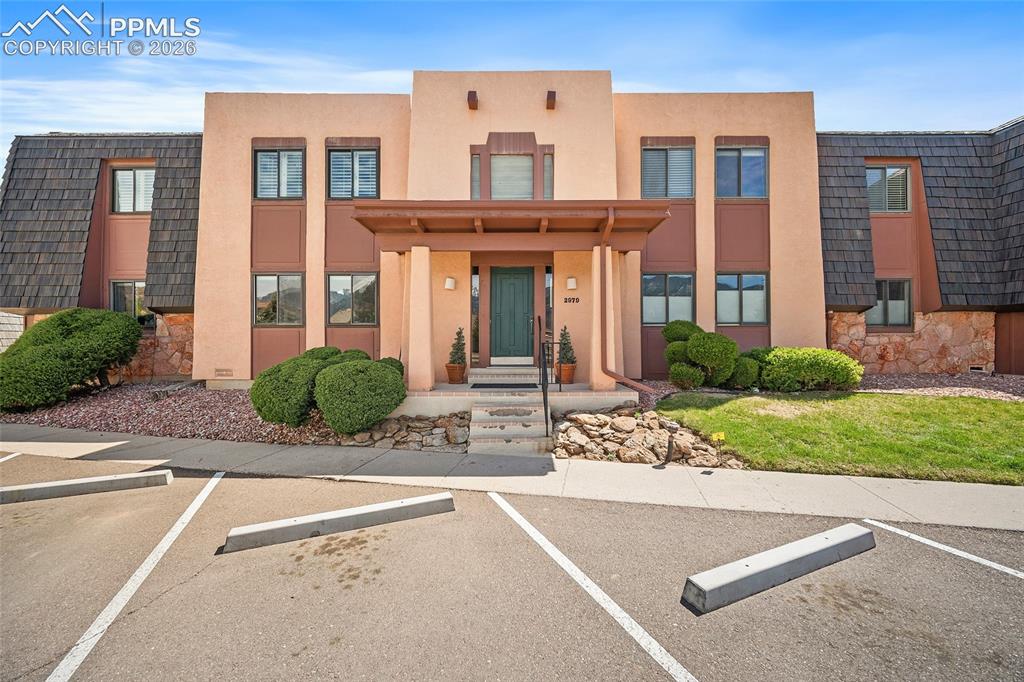 Image 34 of 41: Front of complex.