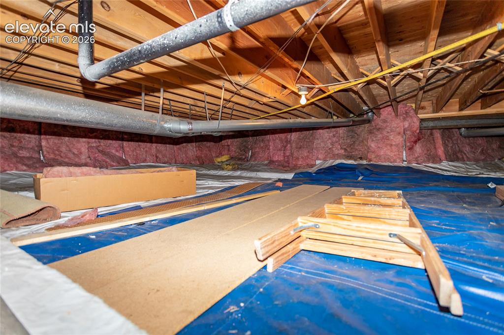 Image 40 of 40: Crawl Space storage