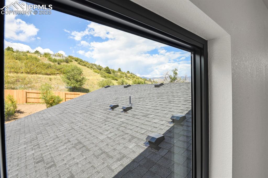 Image 20 of 49: Rear view from upper level