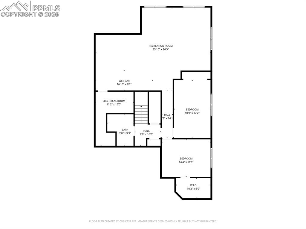 Image 41 of 41: Basement level Floor Plan