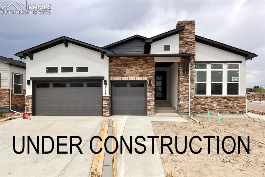 Caption: Front of Structure