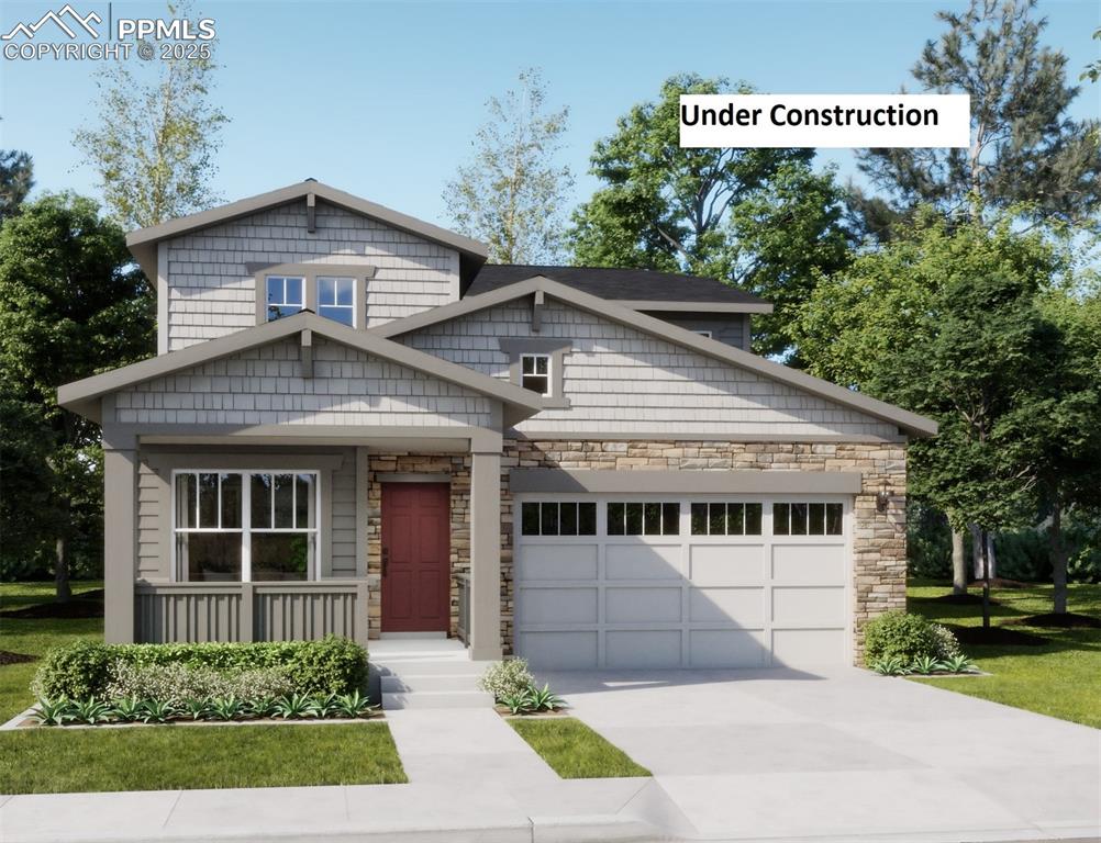 Caption: Front of Structure