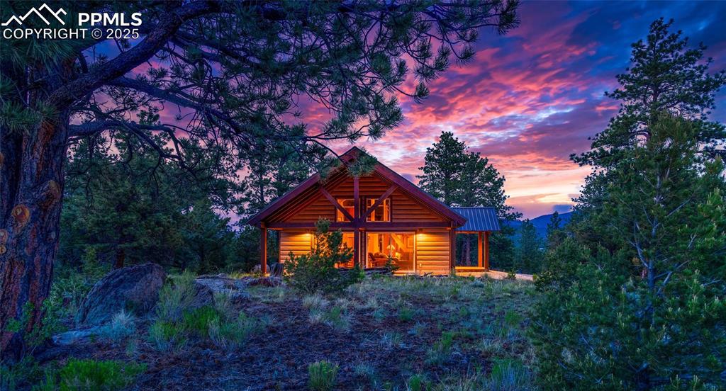 Caption: Front of Structure