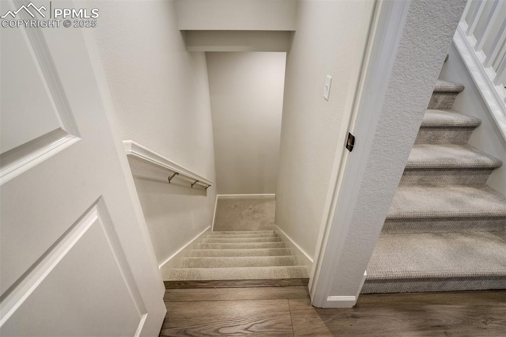 Image 32 of 50: Stairway leading to basement