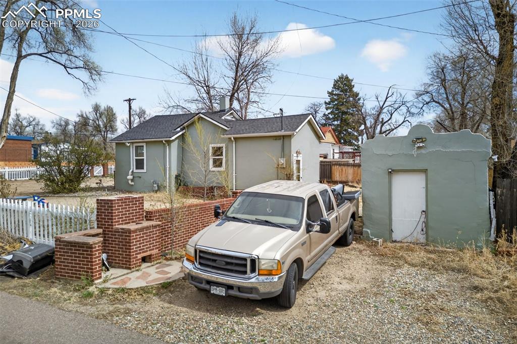 Image 38 of 48: Front of Structure